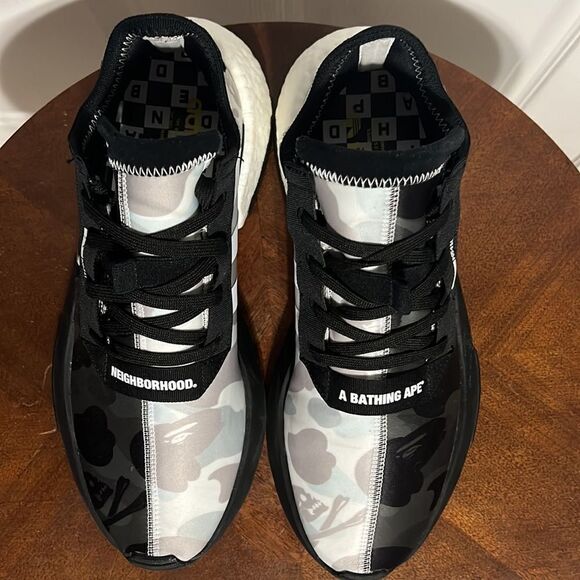 ??‎ ADIDAS x BAPE NEIGHBORHOOD POD S3.1 Shoes - PERFECT - Men Sz 8.5 - RARE main image 6